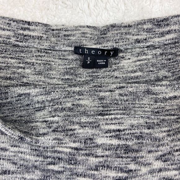 Theory Gida Melange Stretch-Wool Mini Skirt - Picture 5 of 6